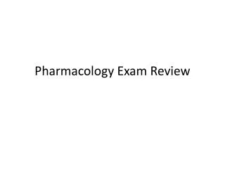 Pharmacology Exam Review