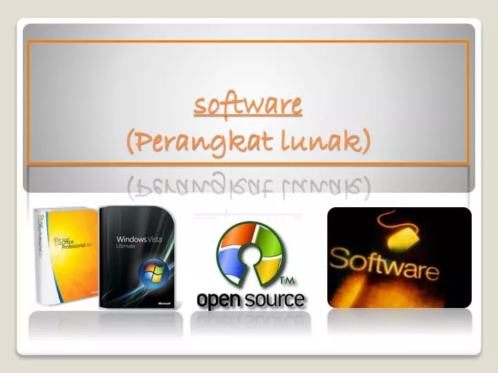 software perangkat lunak