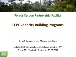 Forest Carbon Partnership Facility