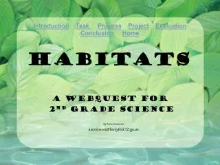 habitats