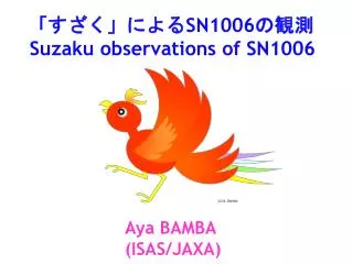 「すざく」による SN1006 の観測 Suzaku observations of SN1006