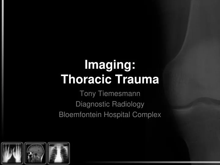 imaging thoracic trauma
