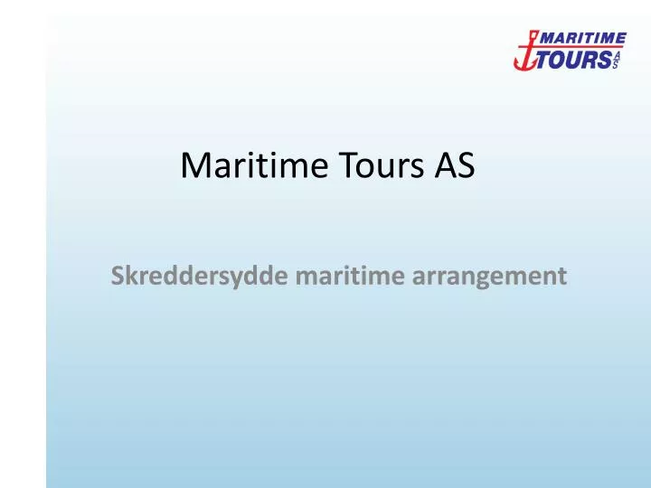 maritime tours as