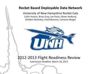 Rocket Based Deployable Data Network