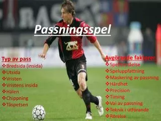 passningsspel