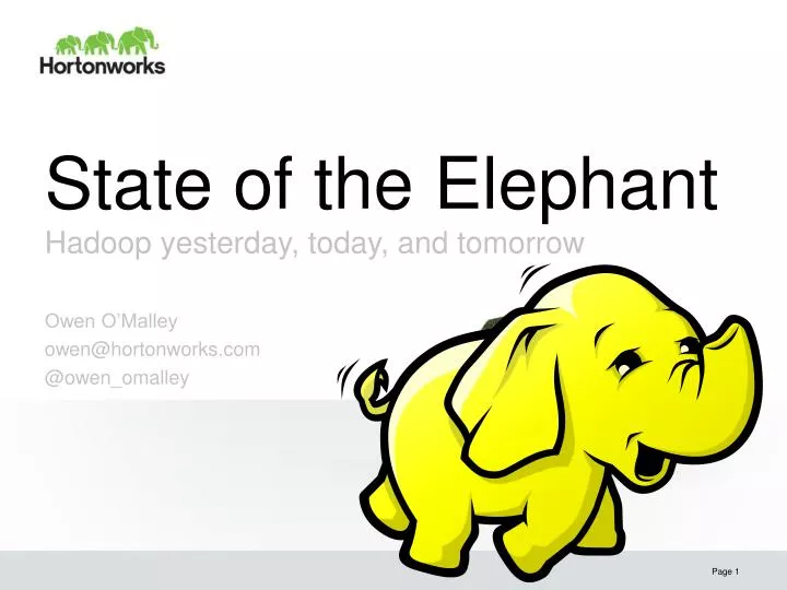 state of the elephant