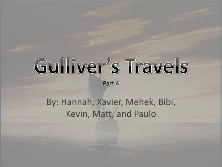 gulliver s travels part 4