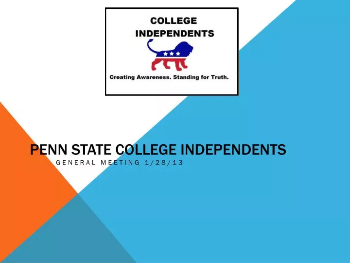 penn state college independents