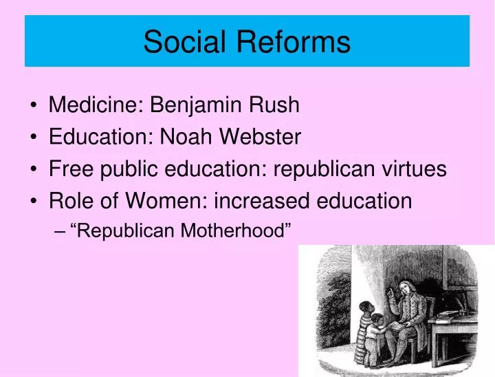 social reforms