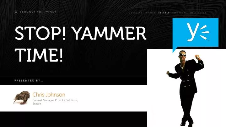 stop yammer time