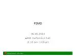 FSMS - slide 1