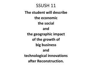 ssush 11