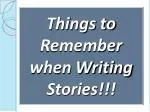 Crafting Amazing Stories: Tips for Creative Writing Success - slide 1
