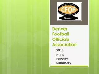 Denver Football Officials Association