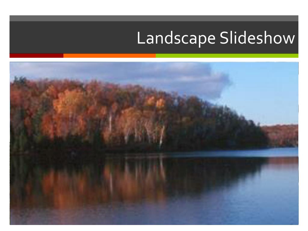PPT - Landscape Slideshow PowerPoint Presentation, free download - ID ...