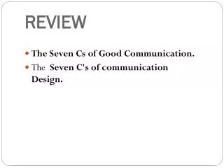 review