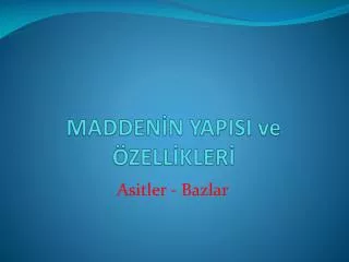madden n yapisi ve zell kler