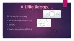 A Little Recap…. - slide 1