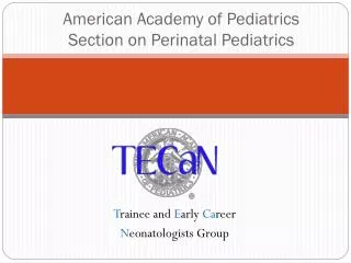American Academy of Pediatrics Section on Perinatal Pediatrics