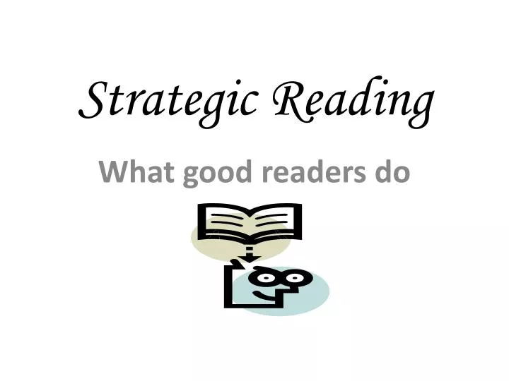 strategic reading
