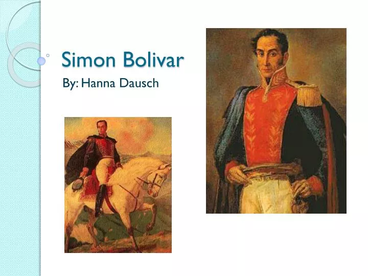 simon bolivar