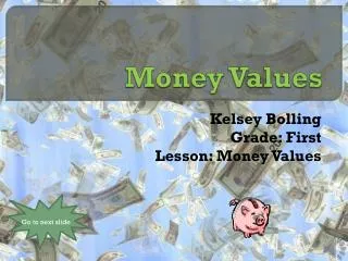 Money Values