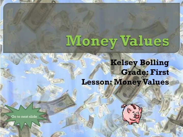 money values