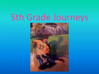 5th Grade Journeys