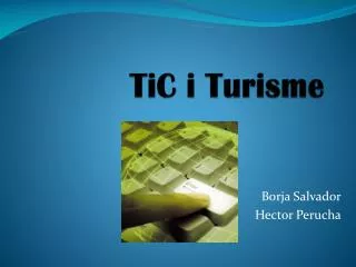 tic i turisme