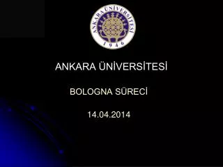 ankara n vers tes