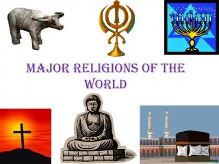 Major religions of the world