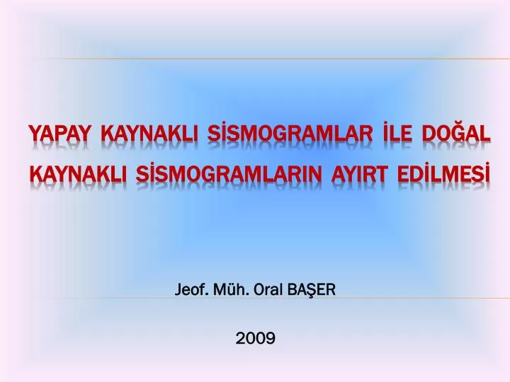 jeof m h oral ba er 2009