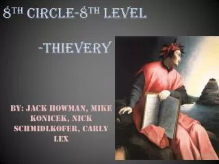 8 th Circle-8 th Level -Thievery