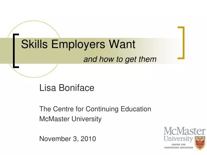 skills employers want and how to get them