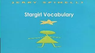 Stargirl Vocabulary