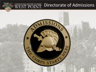 Directorate of Admissions