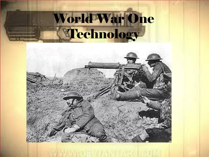 world war one technology