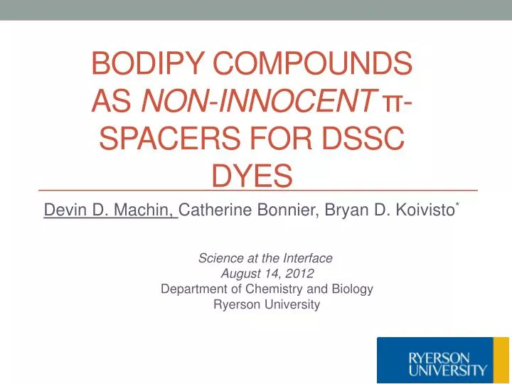 bodipy compounds as non innocent spacers for dssc dyes