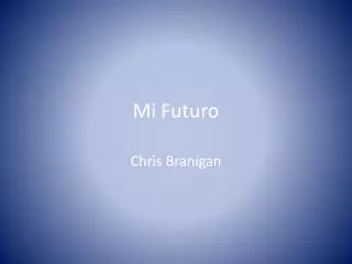 mi futuro
