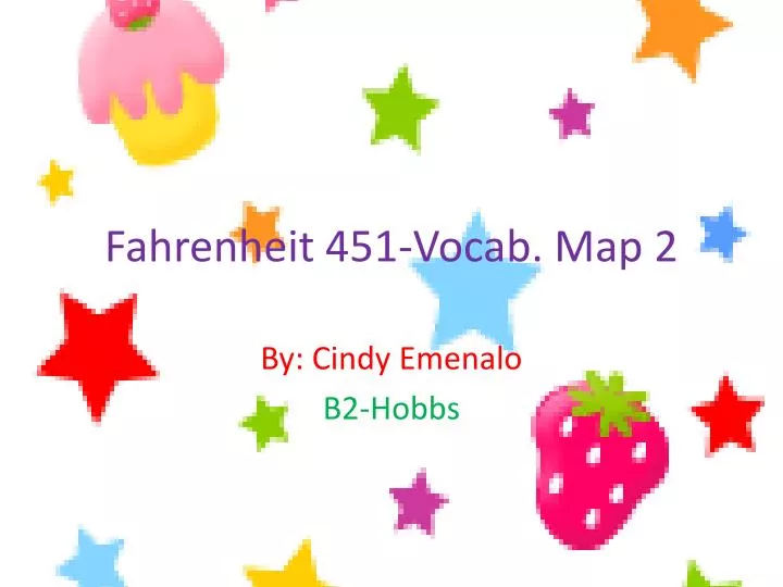 fahrenheit 451 vocab map 2