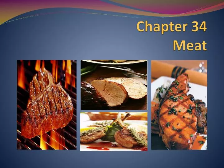 chapter 34 meat