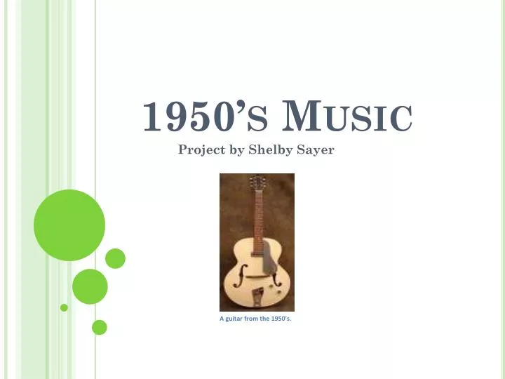 1950 s music