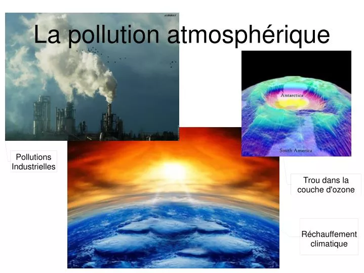 la pollution atmosph rique