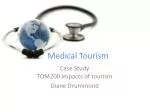 Medical Tourism - slide 1