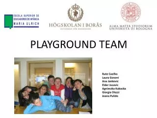 PLAYGROUND TEAM