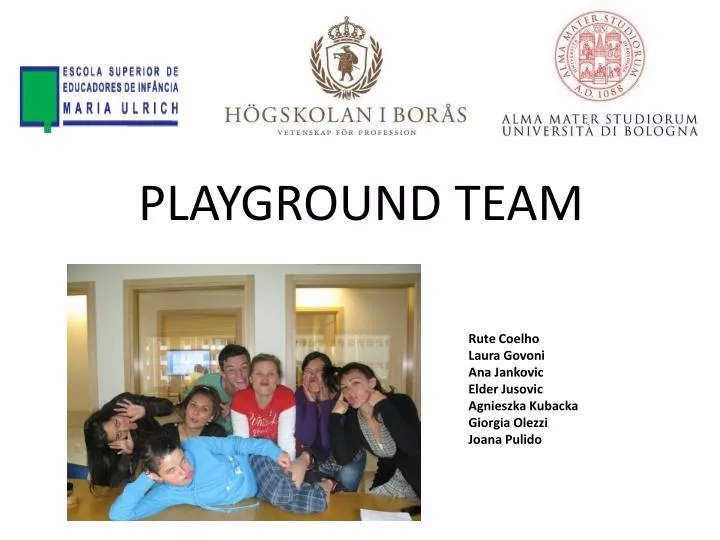 playground team