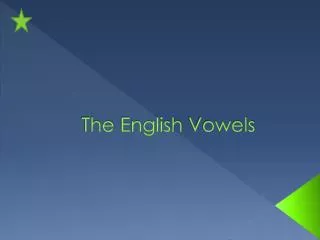 The English Vowels