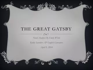 The Great Gatsby