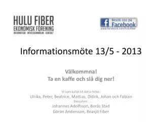 informationsm te 13 5 2013