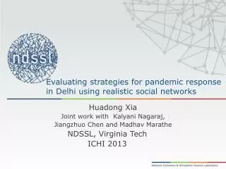 Evaluating strategies for pandemic response in Delhi using realistic social networks